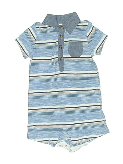 Pre-owned Old Navy Babies' Short Sleeve Outfit In Blue