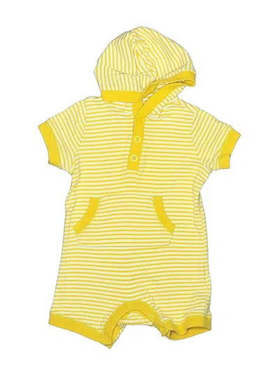 Pre-owned Old Navy Babies' Short Sleeve Outfit In Yellow
