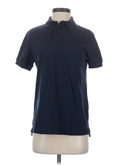 Pre-owned Old Navy Short Sleeve Polo Shirt In Blue