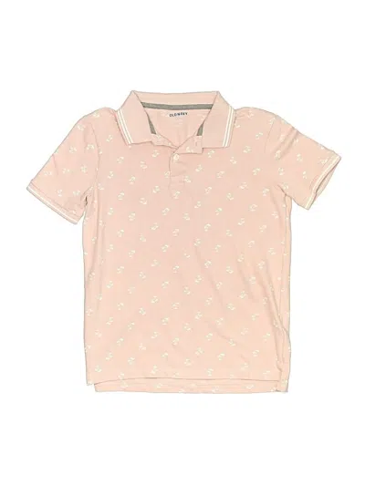 Pre-owned Old Navy Kids' Short Sleeve Polo Shirt In Brown