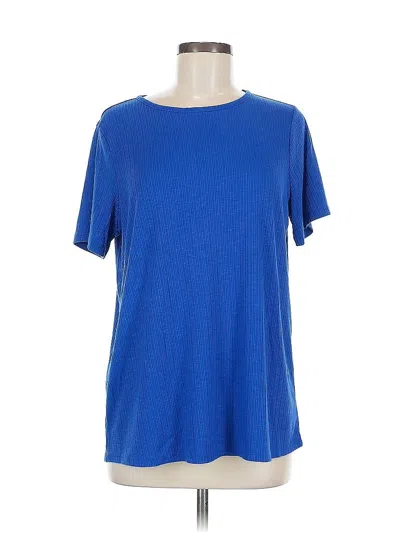 Pre-owned Old Navy Short Sleeve T-shirt In Blue