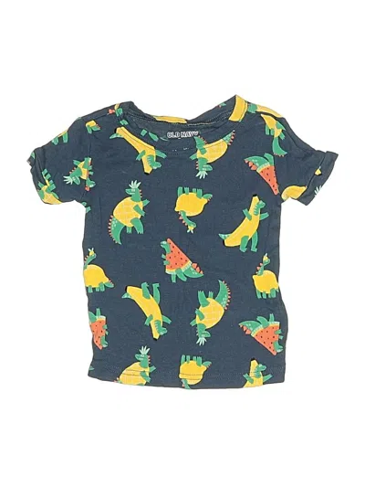 Pre-owned Old Navy Kids' Short Sleeve T-shirt In Blue