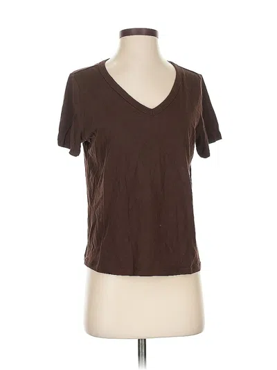 Pre-owned Old Navy Short Sleeve T-shirt In Brown