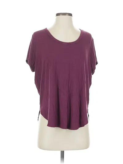 Pre-owned Old Navy Short Sleeve T-shirt In Burgundy