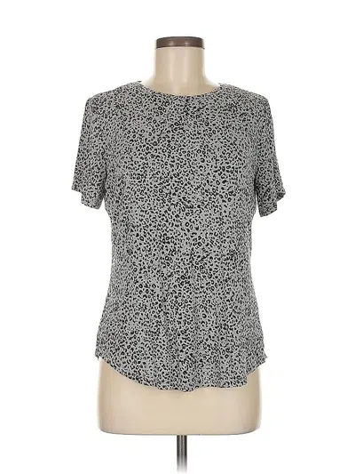 Pre-owned Old Navy Short Sleeve T-shirt In Gray