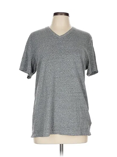 Pre-owned Old Navy Short Sleeve T-shirt In Gray