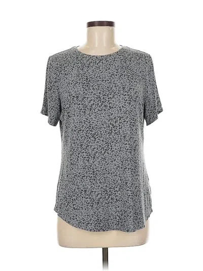 Pre-owned Old Navy Short Sleeve T-shirt In Gray