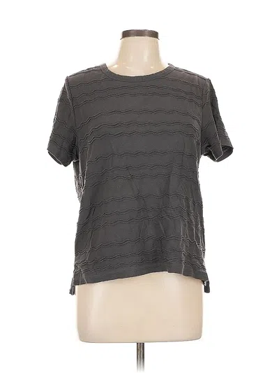 Pre-owned Old Navy Short Sleeve T-shirt In Gray