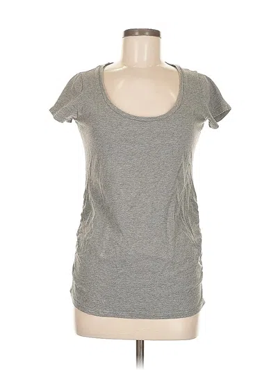 Pre-owned Old Navy Short Sleeve T-shirt In Gray