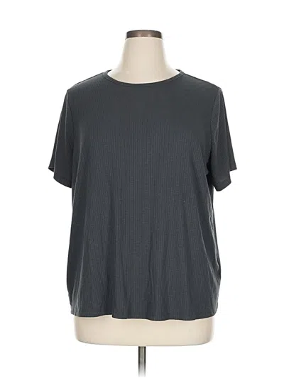 Pre-owned Old Navy Short Sleeve T-shirt In Gray
