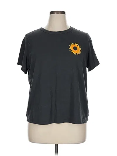 Pre-owned Old Navy Short Sleeve T-shirt In Gray