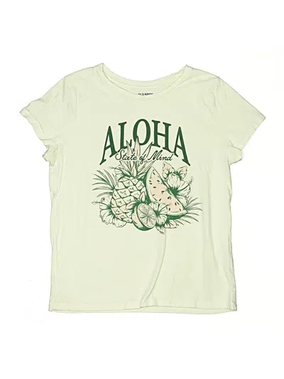 Pre-owned Old Navy Kids' Short Sleeve T-shirt In Green