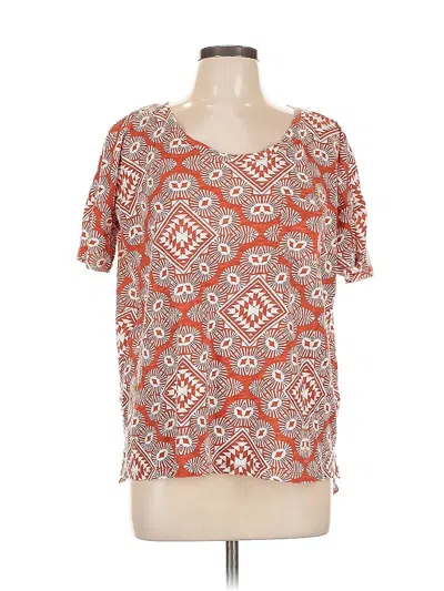 Pre-owned Old Navy Short Sleeve T-shirt In Orange