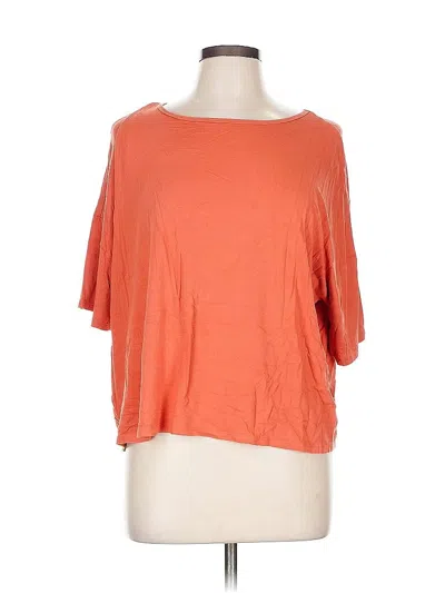 Pre-owned Old Navy Short Sleeve T-shirt In Orange