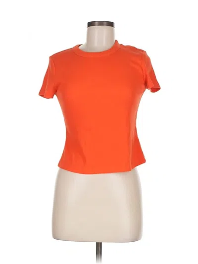 Pre-owned Old Navy Short Sleeve T-shirt In Orange