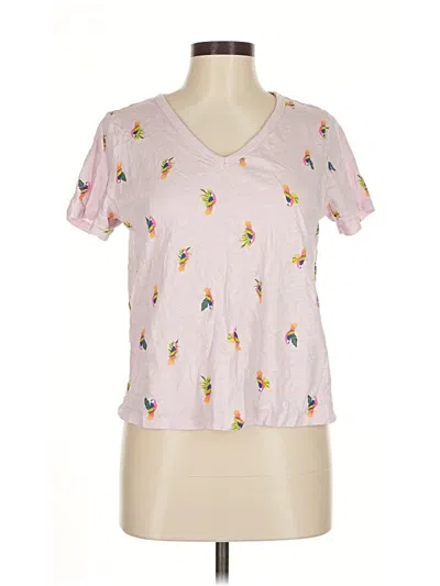 Pre-owned Old Navy Short Sleeve T-shirt In Pink