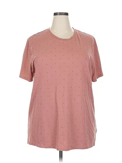 Pre-owned Old Navy Short Sleeve T-shirt In Pink