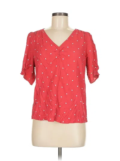 Pre-owned Old Navy Short Sleeve T-shirt In Red