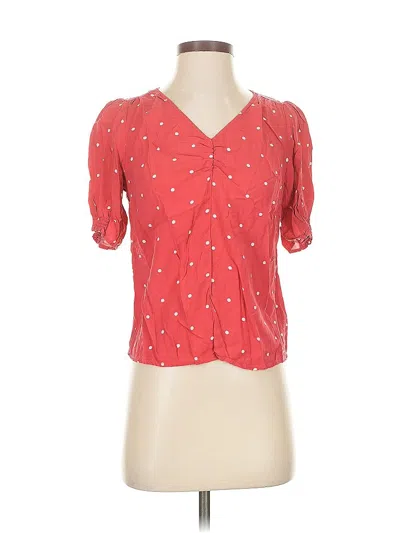 Pre-owned Old Navy Short Sleeve T-shirt In Red