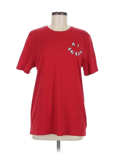 Pre-owned Old Navy Short Sleeve T-shirt In Red