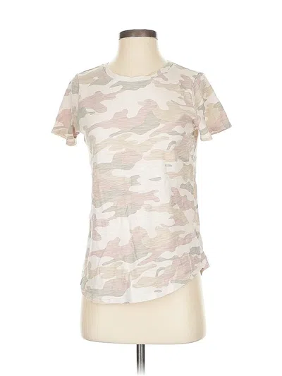 Pre-owned Old Navy Short Sleeve T-shirt In White