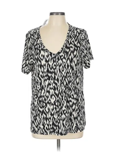 Pre-owned Old Navy Short Sleeve T-shirt In White