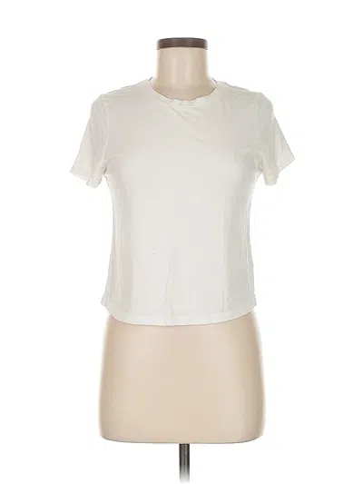 Pre-owned Old Navy Short Sleeve T-shirt In White