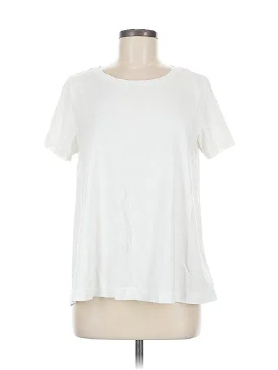 Pre-owned Old Navy Short Sleeve T-shirt In White