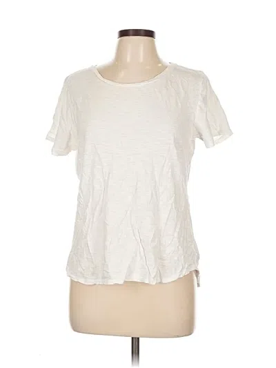 Pre-owned Old Navy Short Sleeve T-shirt In White