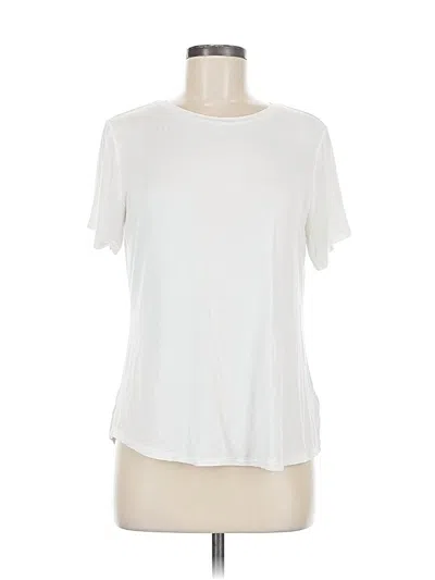 Pre-owned Old Navy Short Sleeve T-shirt In White