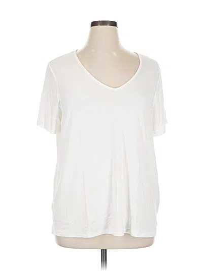 Pre-owned Old Navy Short Sleeve T-shirt In White