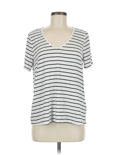 Pre-owned Old Navy Short Sleeve T-shirt In White