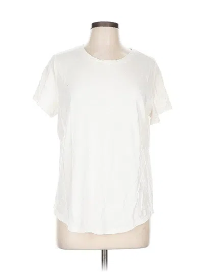 Pre-owned Old Navy Short Sleeve T-shirt In White