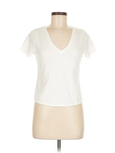 Pre-owned Old Navy Short Sleeve T-shirt In White