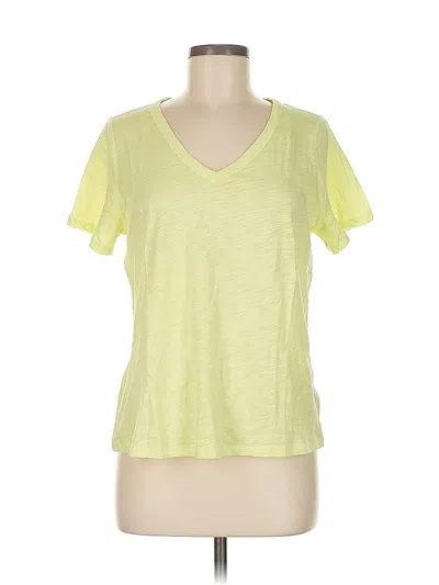 Pre-owned Old Navy Short Sleeve T-shirt In Yellow