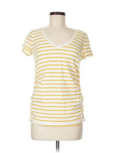 Pre-owned Old Navy Short Sleeve T-shirt In Yellow