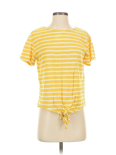 Pre-owned Old Navy Short Sleeve T-shirt In Yellow
