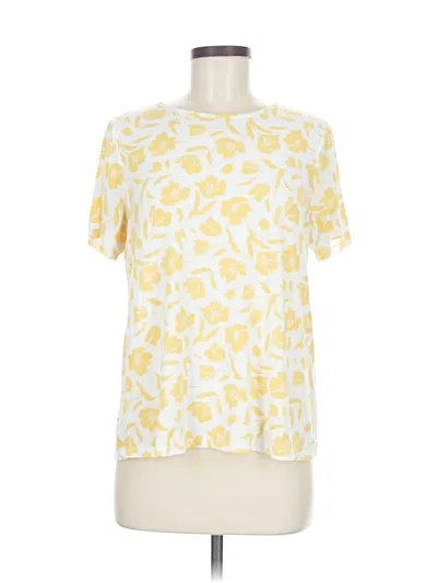 Pre-owned Old Navy Short Sleeve T-shirt In Yellow