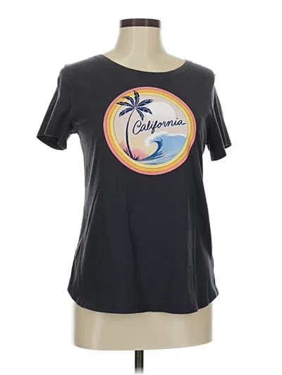 Pre-owned Old Navy Short Sleeve T-shirt In Black