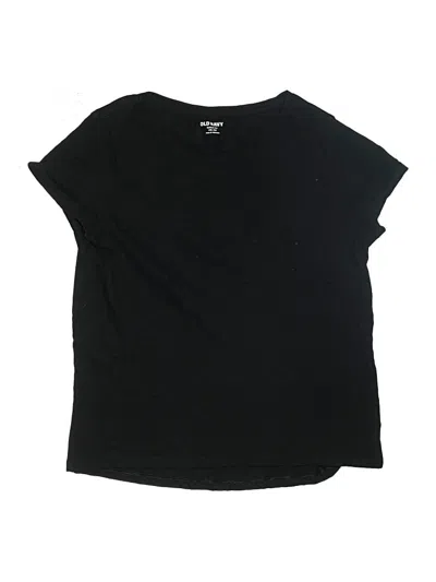 Pre-owned Old Navy Kids' Short Sleeve T-shirt In Black
