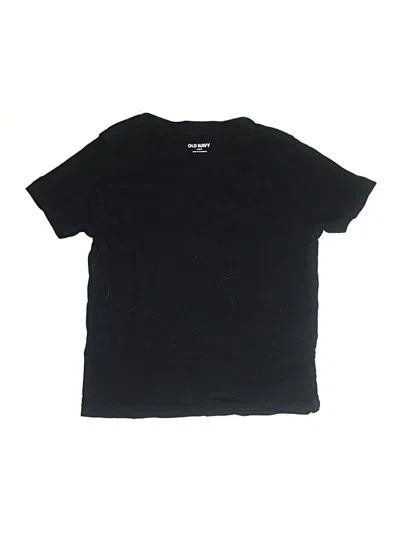Pre-owned Old Navy Kids' Short Sleeve T-shirt In Black