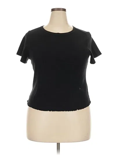 Pre-owned Old Navy Short Sleeve T-shirt In Black