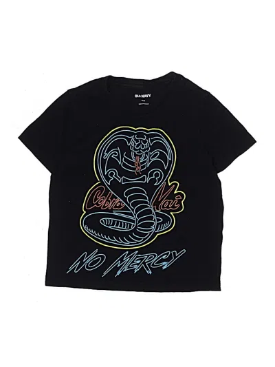 Pre-owned Old Navy Kids' Short Sleeve T-shirt In Black