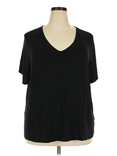 Pre-owned Old Navy Short Sleeve T-shirt In Black