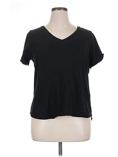 Pre-owned Old Navy Short Sleeve T-shirt In Black