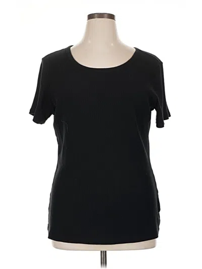 Pre-owned Old Navy Short Sleeve T-shirt In Black