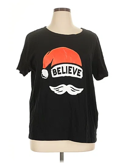 Pre-owned Old Navy Short Sleeve T-shirt In Black