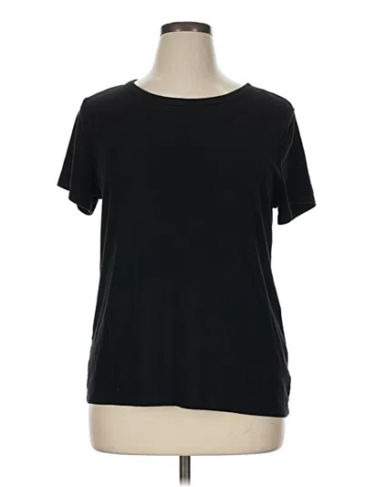 Pre-owned Old Navy Short Sleeve T-shirt In Black