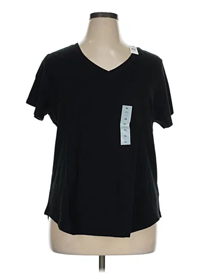 Pre-owned Old Navy Short Sleeve T-shirt In Black