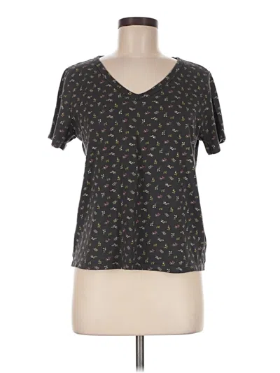 Pre-owned Old Navy Short Sleeve T-shirt In Black